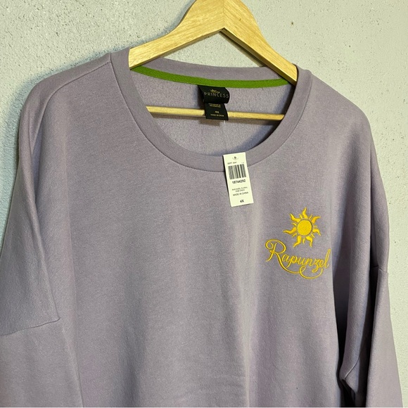 Rapunzel Tangled Embroider Lanterns Floral Sweater Disney Princess Women's 4XL - Picture 2 of 7